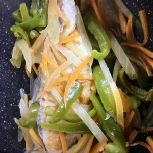 野菜たっぷり タラの甘酢あんかけ